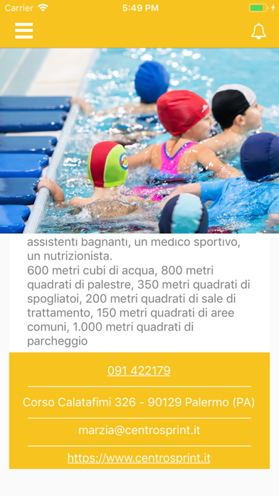 Sprint Sport Center Palermo Screenshot