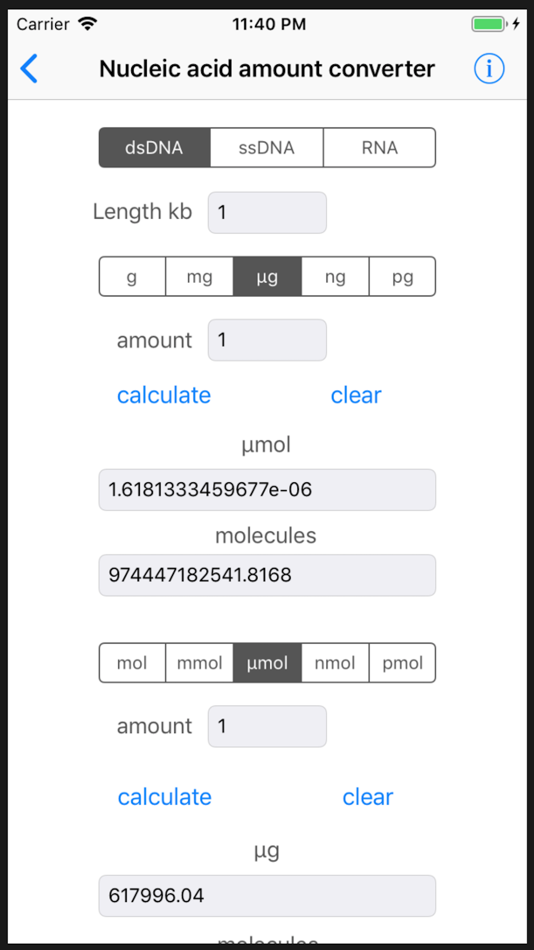 #7. BioLabCalculators (iOS) 由: Valeriy Tarasov