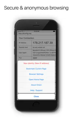 Proxy: Anonymous web browser iPhone image 2
