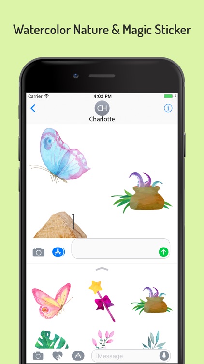 Watercolor Nature Emojis screenshot-3