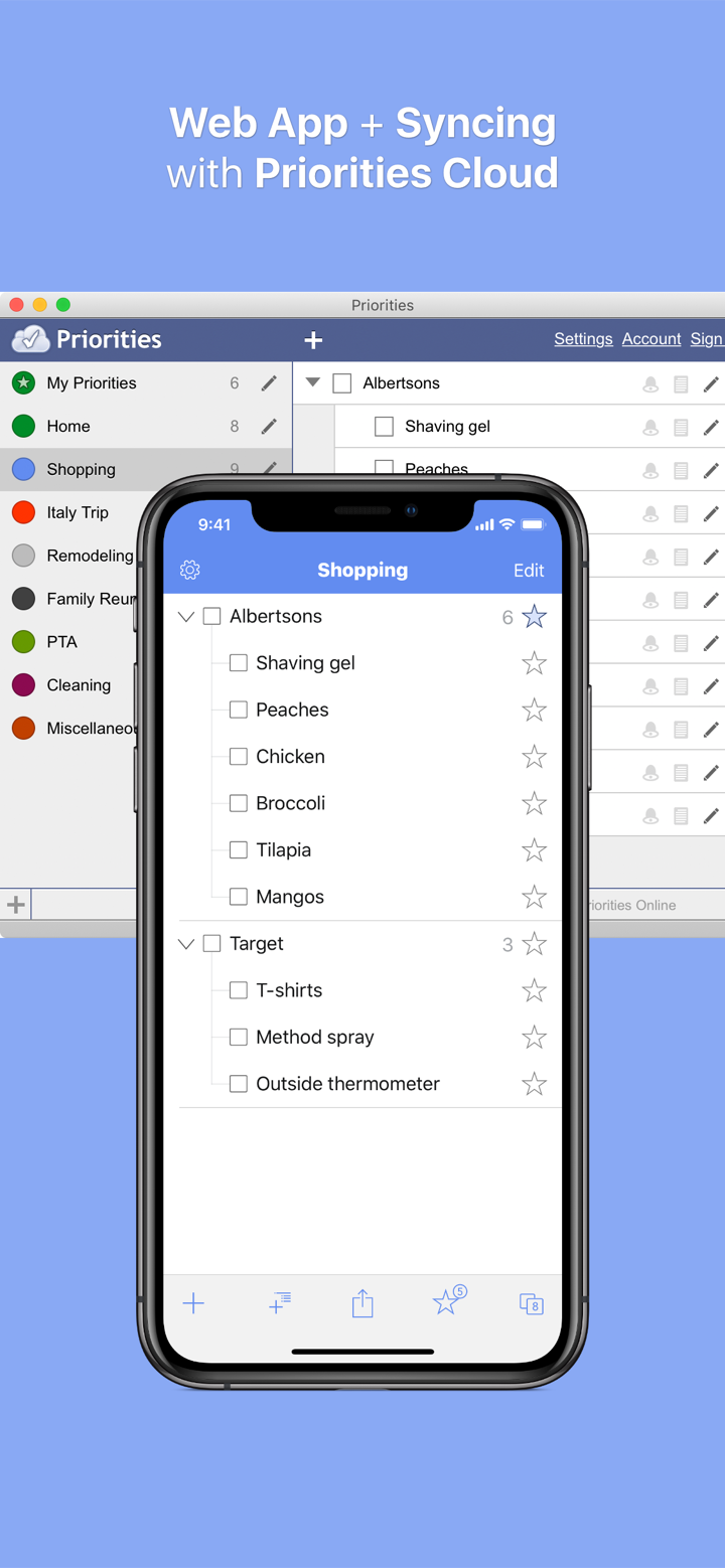 Priorities screenshot 4