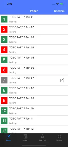 Game screenshot TOEIC Test Part7 Reading 960 mod apk