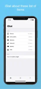 iStat Widget screenshot #2 for iPhone