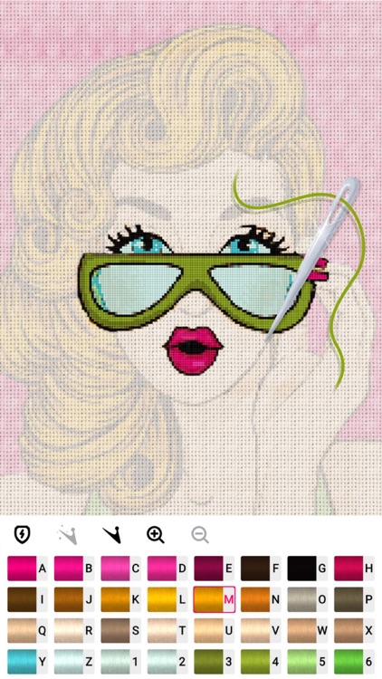 Cross stitch : Color by Letter screenshot-0