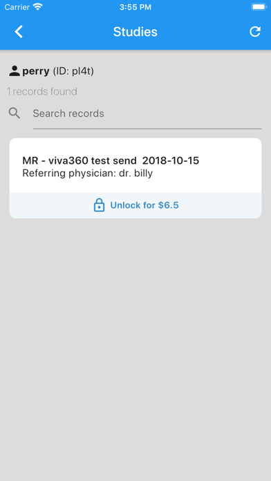 Purview Patient Access iPhone screenshot 4 - Medical app