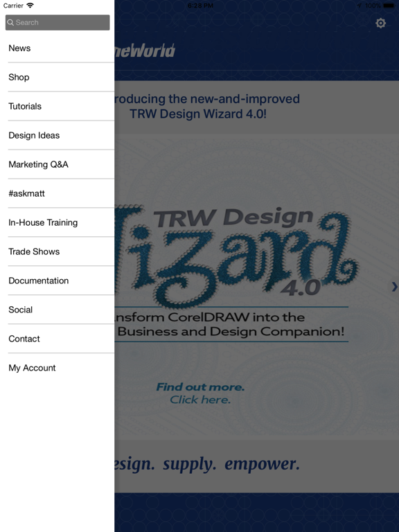 The Rhinestone World iPad screenshot 2 - Business app
