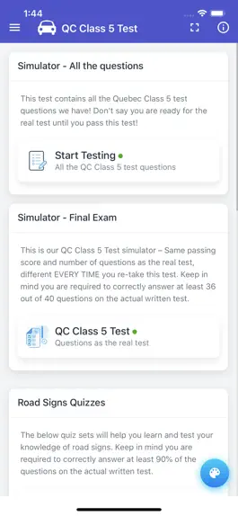 Game screenshot Quebec Class 5 Driving Test hack