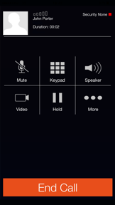 Zoiper Lite voip soft phone screenshot