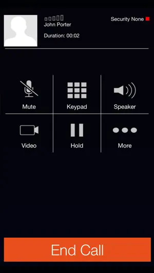 Zoiper Lite voip soft phone screenshot 4
