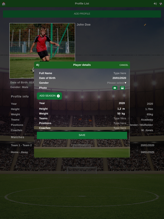 Screenshot #6 pour My Football Evolution