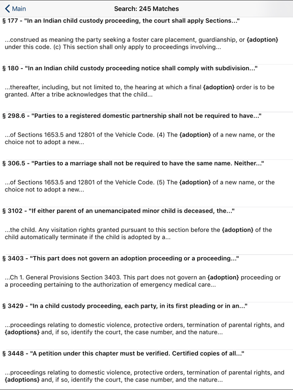 Screenshot #5 pour CA Family Code 2025