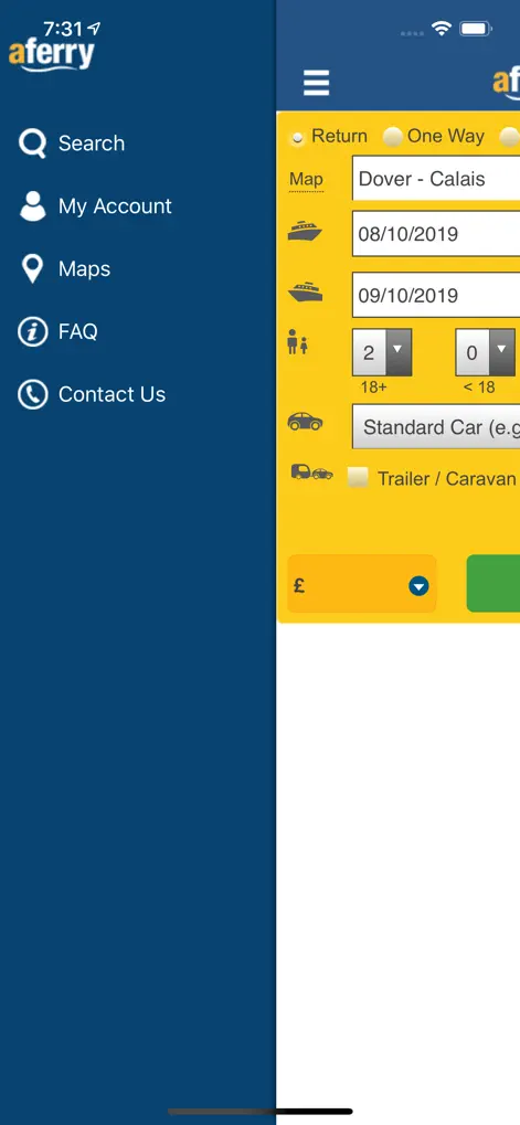 aFerry - All ferries! - Travel App | MWM