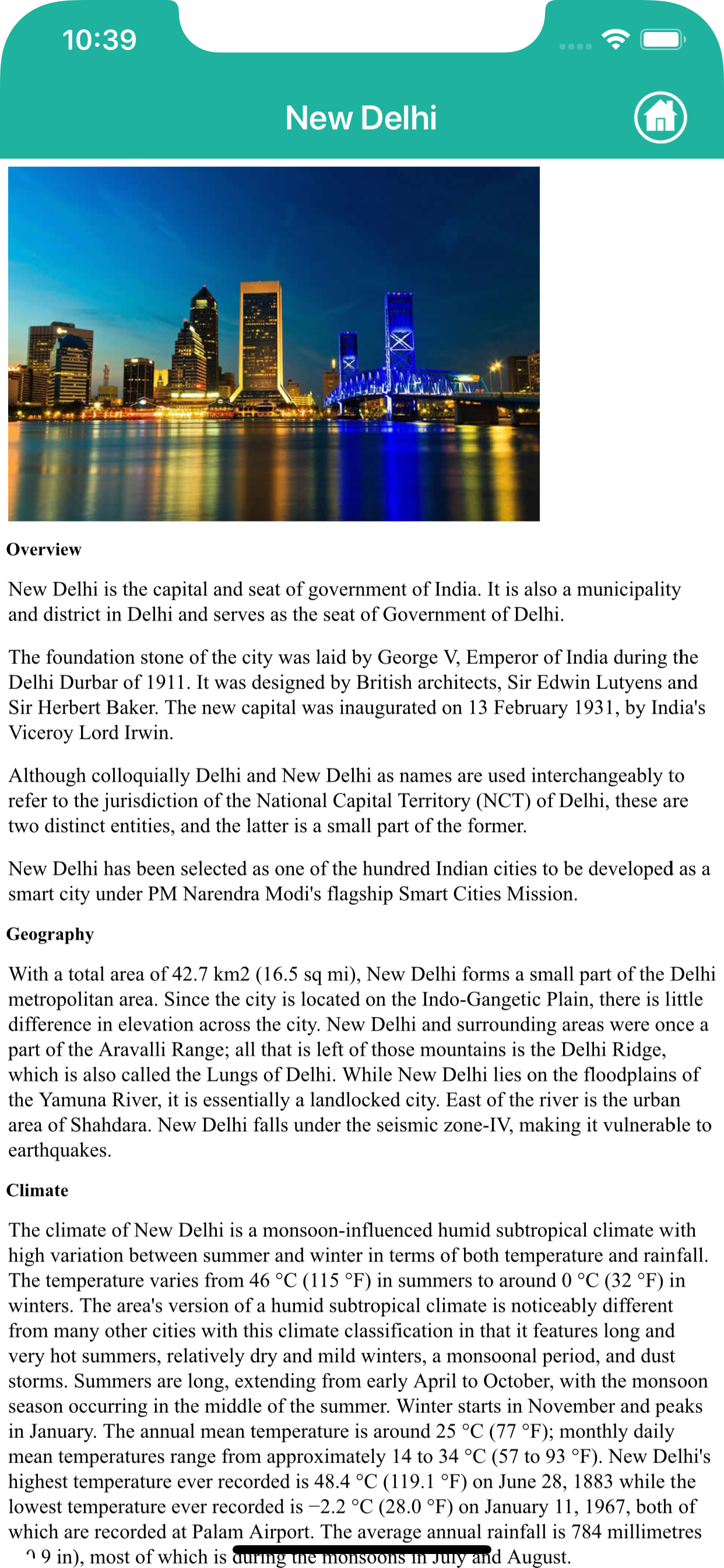 World Geography : Capitals