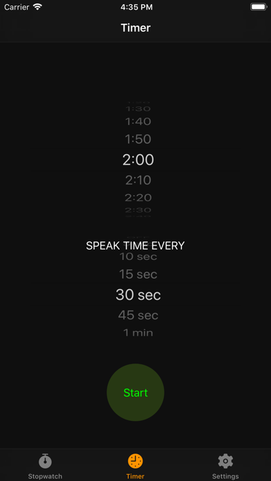 Screenshot #2 pour Plank Stopwatch Timer