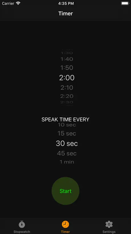 Plank Stopwatch Timer