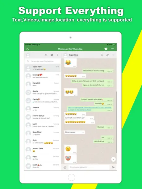 Messenger for Web ++
