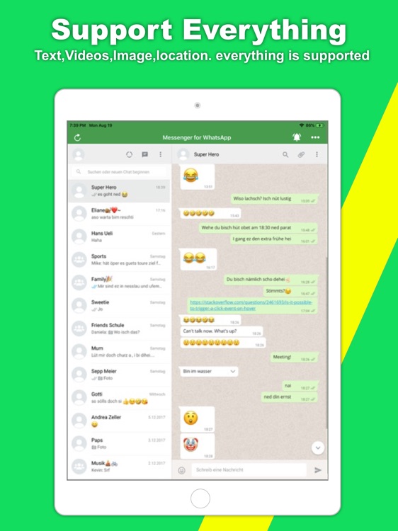 Messenger for WhatsApp ++