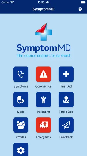 SymptomMD screenshot 1