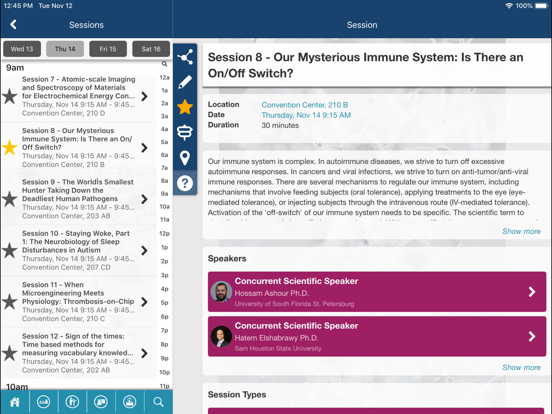 Screenshot #6 pour ABRCMS Events