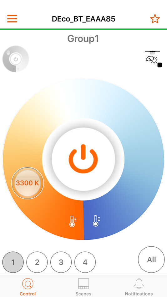 #3. OSRAM BT Control (iOS) Podle: Inventronics s.r.l.