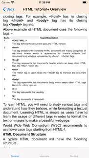 tutorial for html iphone screenshot 4