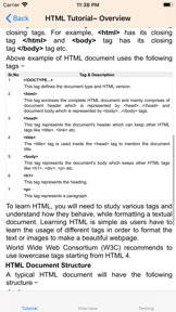 Tutorial for HTML screenshot
