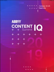 ABBYY Content IQ Summit ipad bilder 1