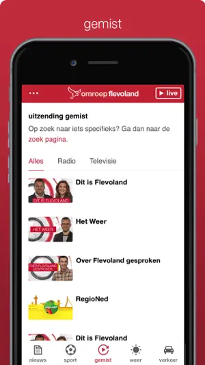 Omroep Flevoland screenshot 4