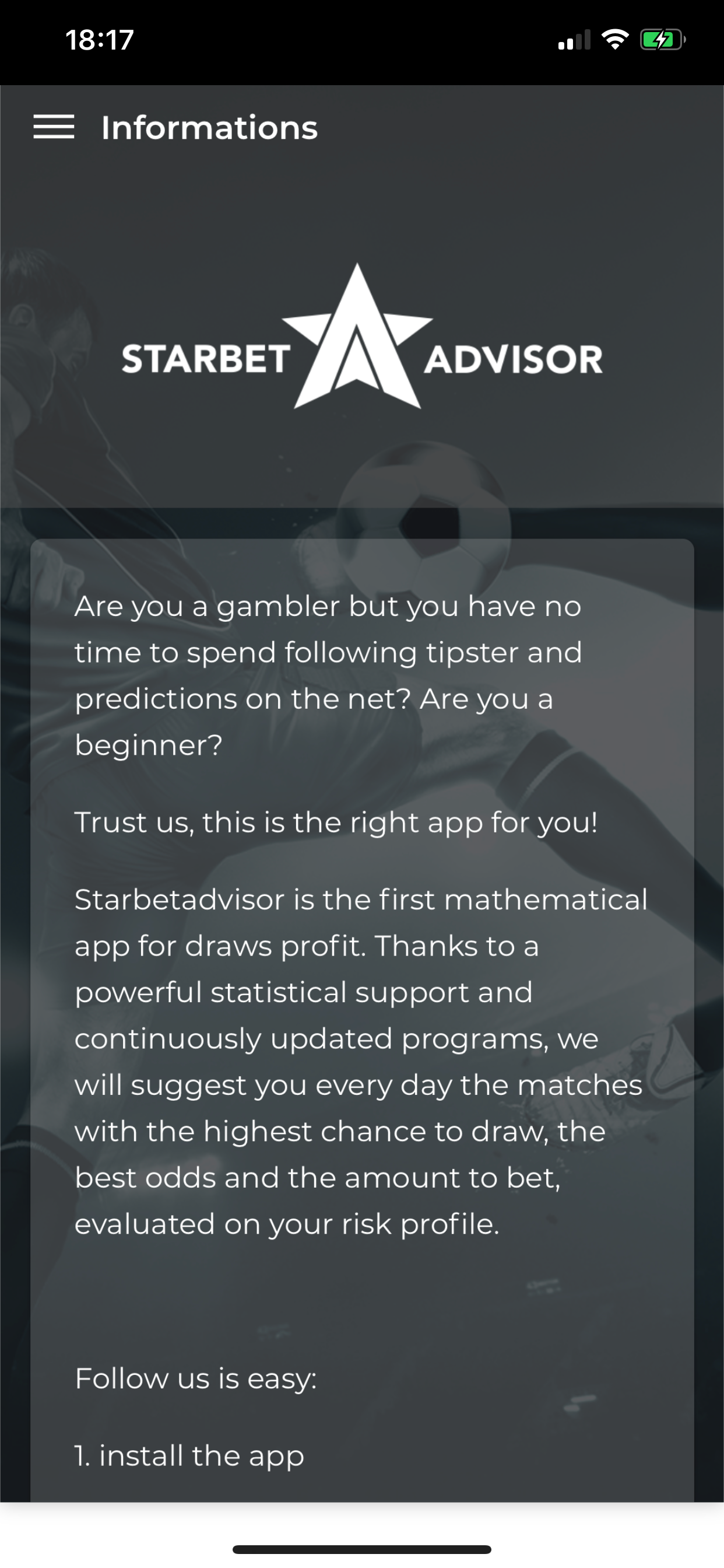 MathXBet - Starbet Advisor