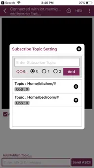 MQTT Terminal Pro iphone bilder 3