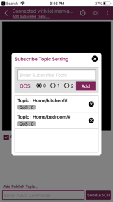 MQTT Terminal Pro screenshot