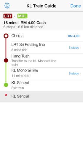 Kuala Lumpur Train Guide 2のおすすめ画像4