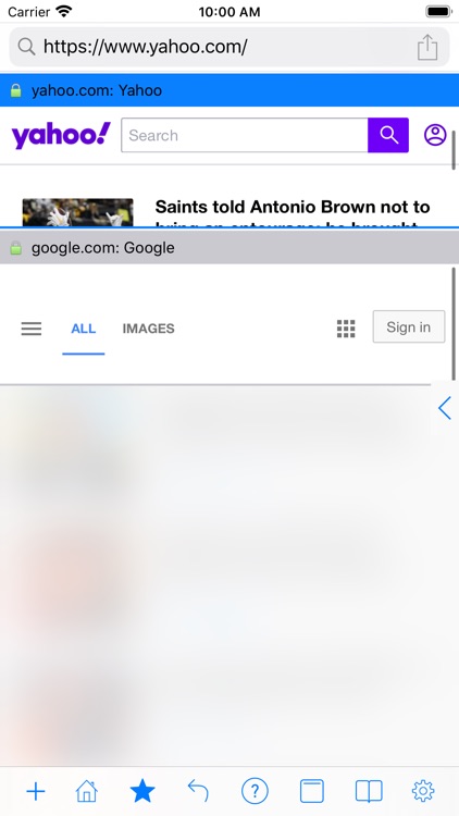 Blink - fullscreen web browser