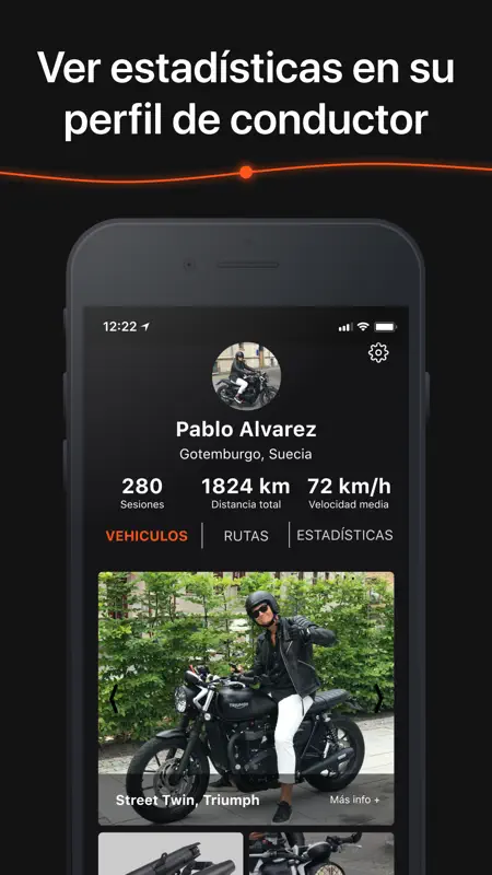 Detecht-Aplicación de Moto GPS screenshot 8 of 10