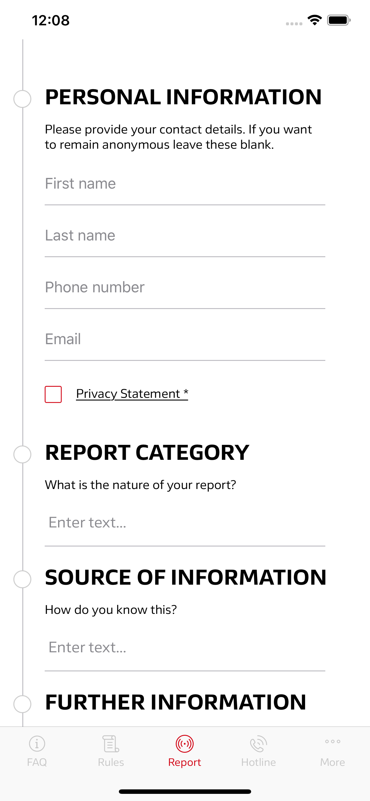 DFL Integrity App