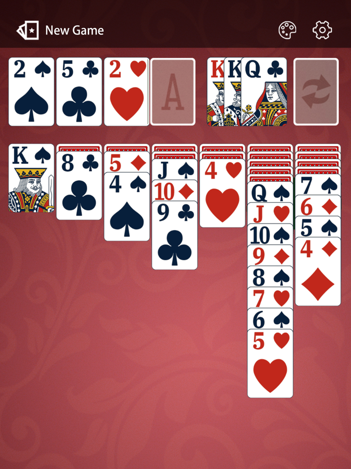 Solitaire Card 2 Match Draw
