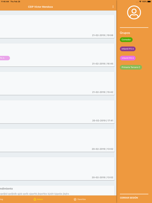 Screenshot #5 pour CEIP Víctor Mendoza