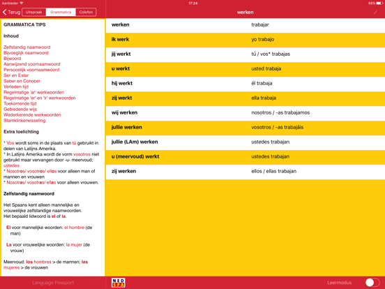 Snelcursus Spaans | NED-SPA iPad app afbeelding 5