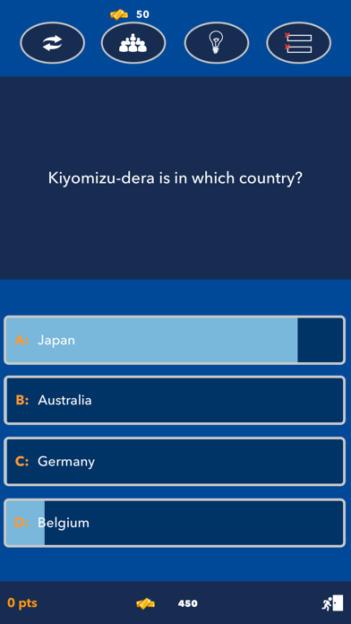 General Knowledge Quiz ! Screenshot