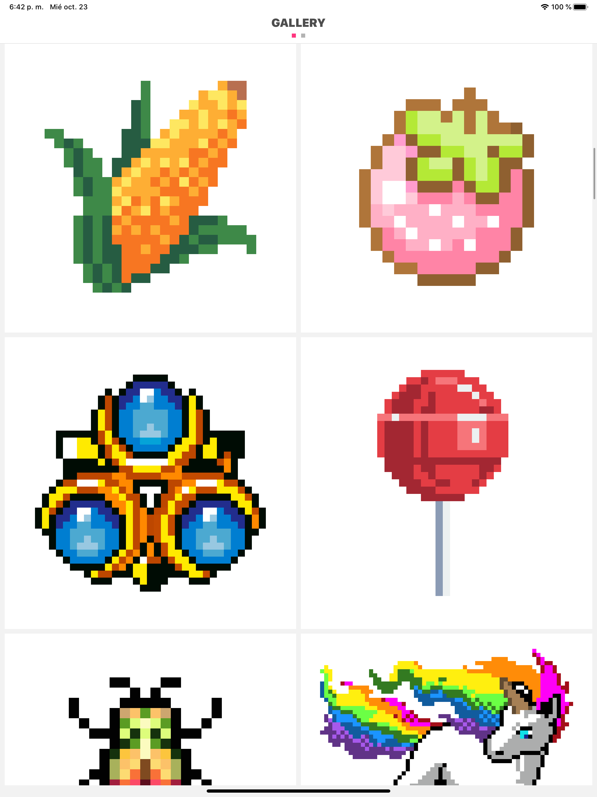 Pixlz - pixel art stickers