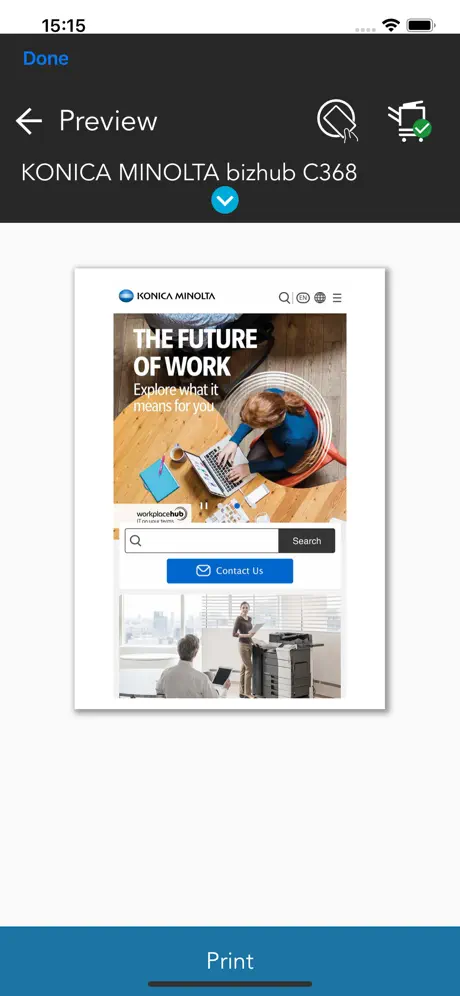 Konica Minolta Mobile Print