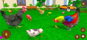 Hen Simulator Family Survival screenshot #5 for iPhone