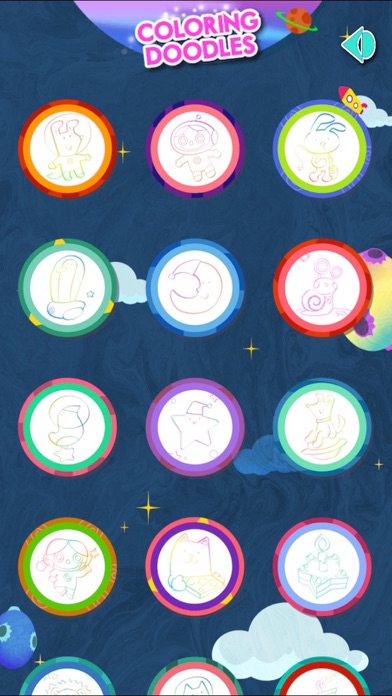 Space Coloring Book Screenshot
