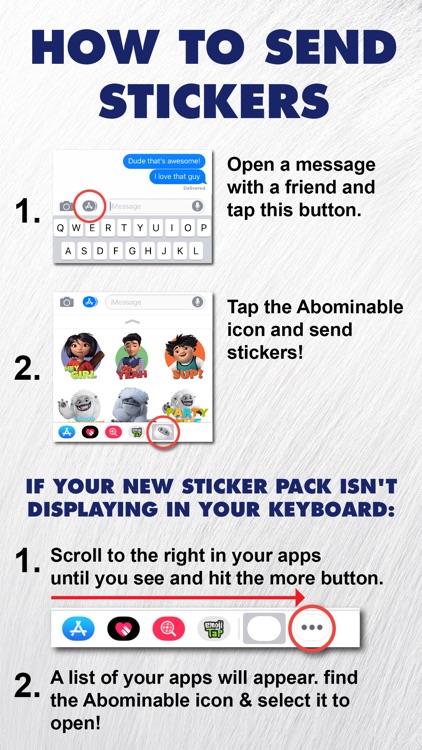 Abominable Movie Stickers screenshot-4