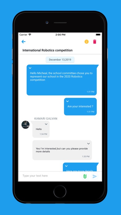 eSchool Connect Screenshot