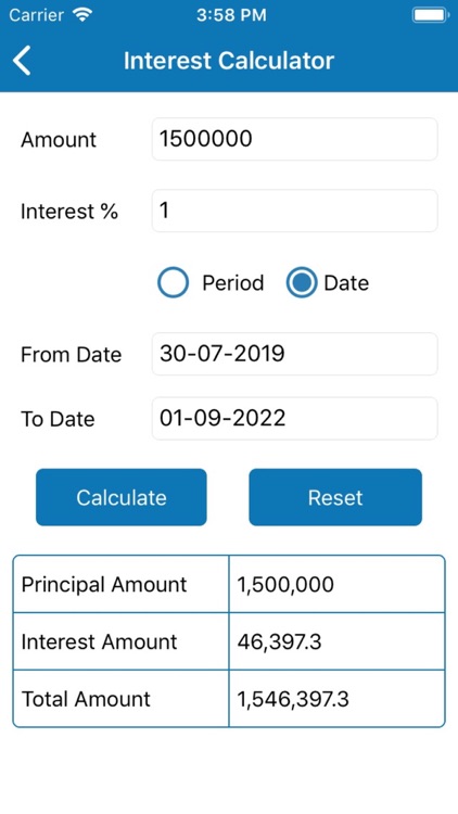 Interest Calculator & Planner