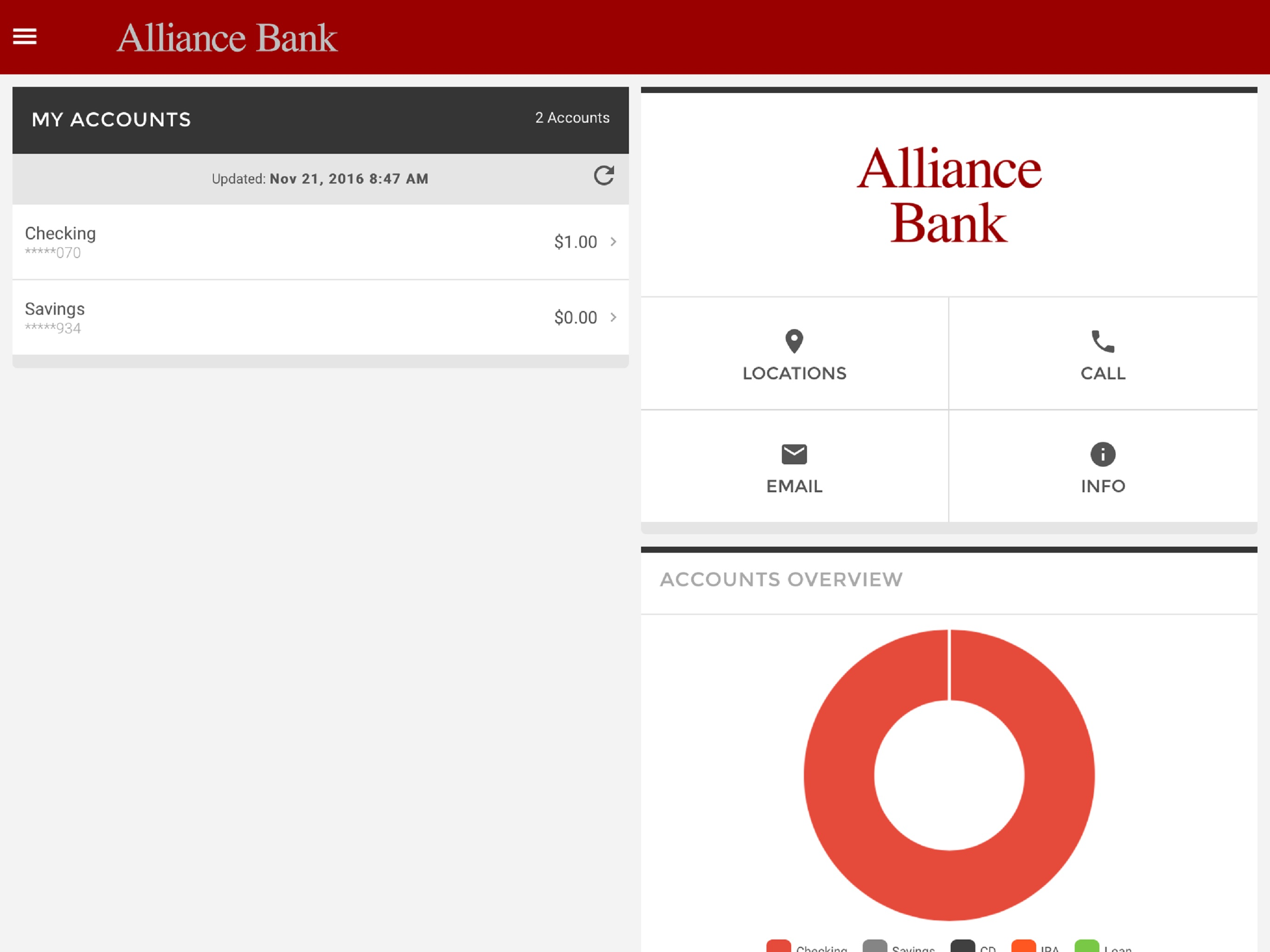 Alliance Bank Mobile Banking screenshot 8