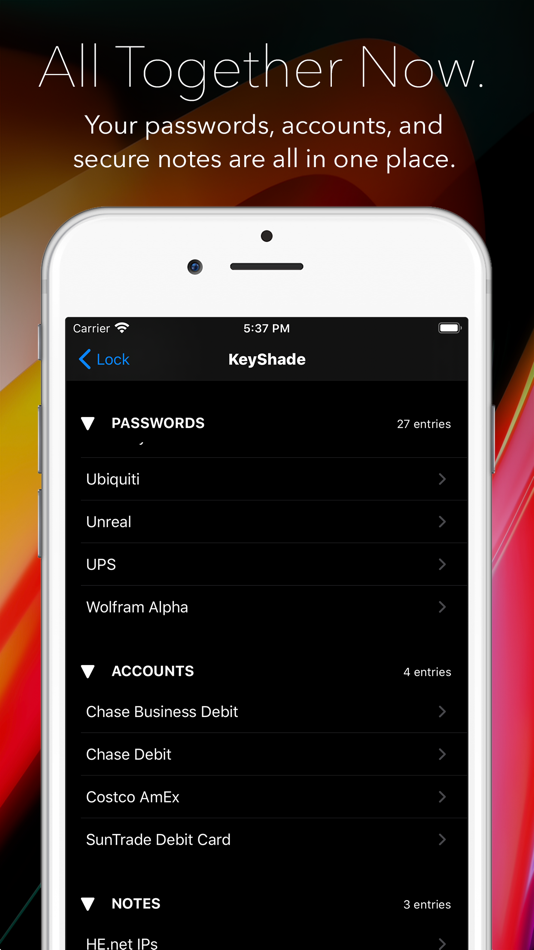 #3. KeyShade (iOS) By: Rayner Software LLC