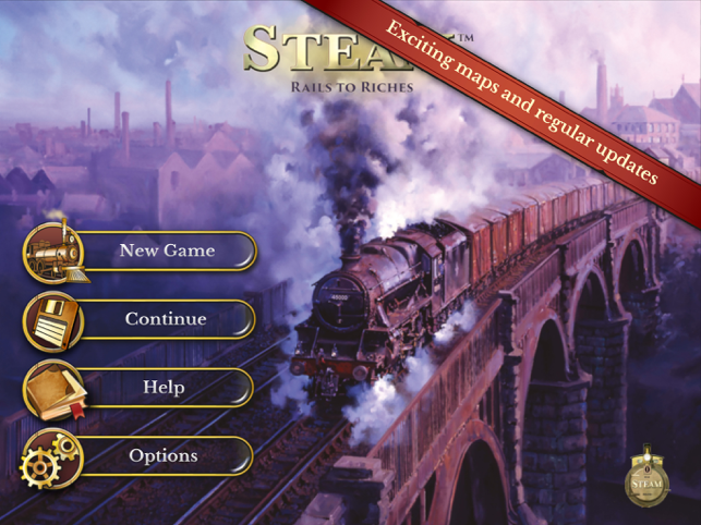 Steam: لقطة من Rails to Riches