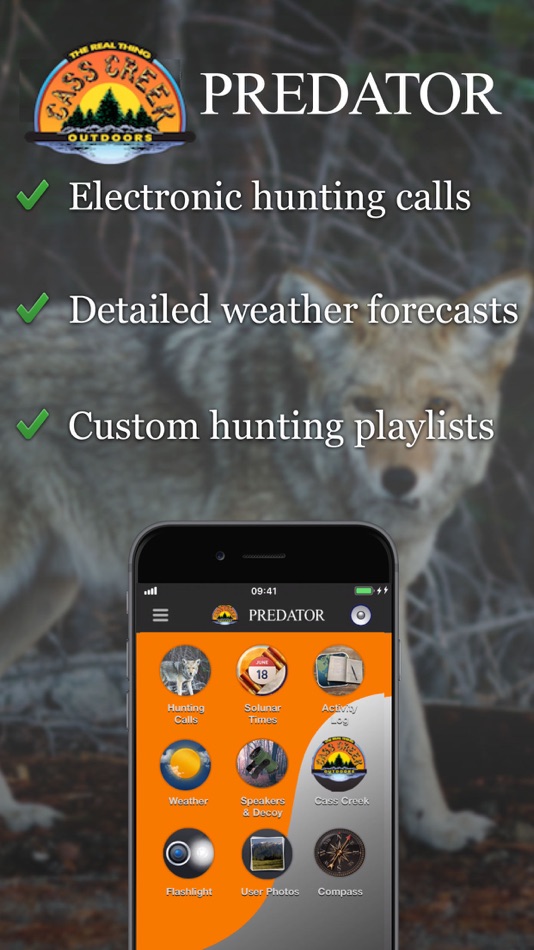 Cass Creek Predator Calls - 1.2.1 - (iOS)